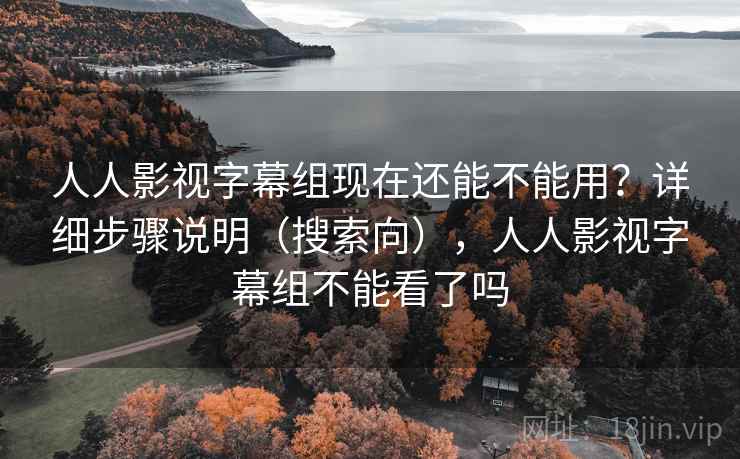 人人影视字幕组现在还能不能用？详细步骤说明（搜索向），人人影视字幕组不能看了吗