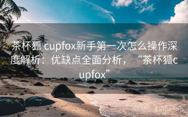 茶杯狐 cupfox新手第一次怎么操作深度解析：优缺点全面分析，“茶杯狐cupfox”
